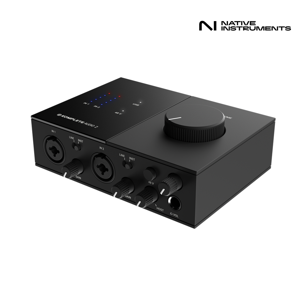NI KOMPLETE AUDIO 2 컴플리트 USB 오디오 인터페이스