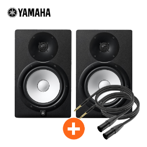 YAMAHA HS8 야마하 8인치 액티브 모니터 스피커 블랙 1세트