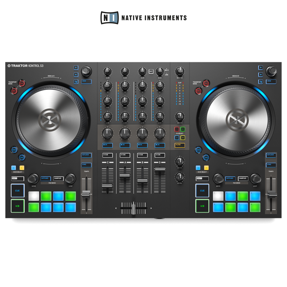 Native Instruments TRAKTOR KONTROL S3 - 트랙터 4채널 DJ 컨트롤러