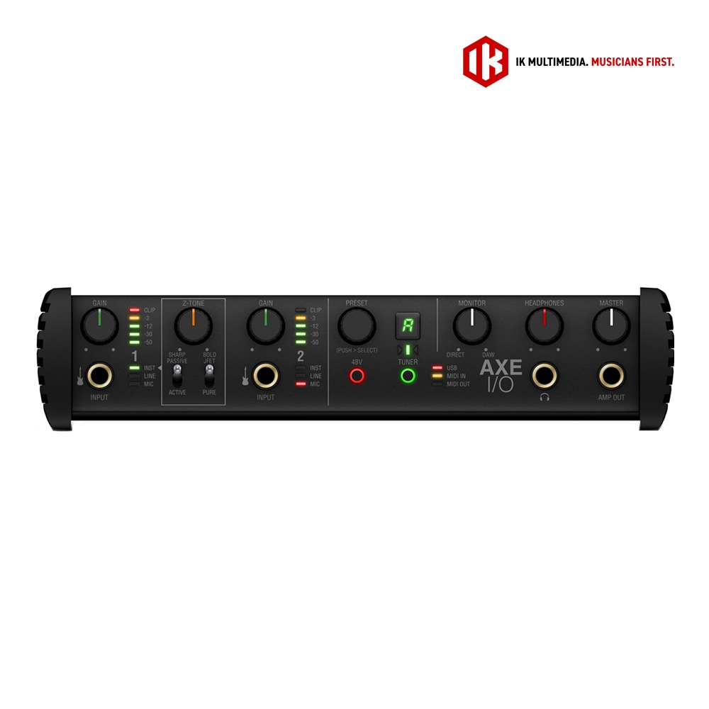 IK Multimedia AXE I/O / 고품질 기타, 베이스 오디오 인터페이스