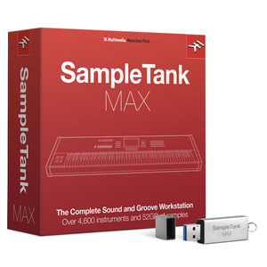 [IK Multimedia] SampleTank MAX - 52GB의 방대하 악기 라이브러리 샘플