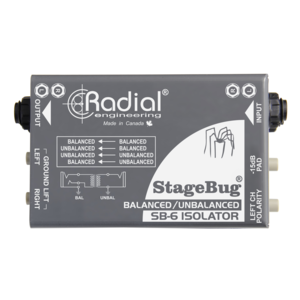 Radial Stage Bug SB-6 / 2채널 패시브 아이솔레이터