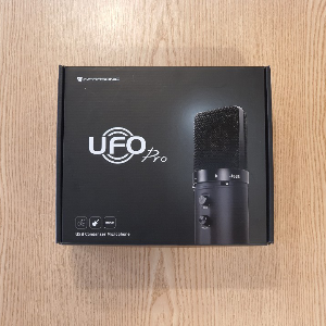 [단순반품] 인프라소닉 UFO Pro 블랙 에디션 USB 콘덴서 방송마이크