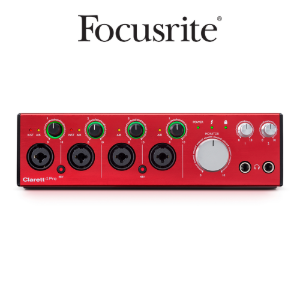 Focusrite Clarett 4Pre - 클라렛 썬더볼트2 오디오 인터페이스