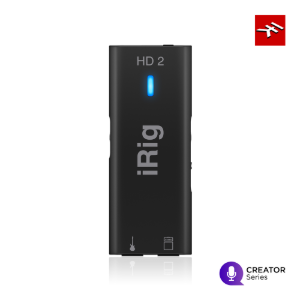 IK Multimedia iRig HD 2 기타 베이스 인터페이스 (AmpliTube 5 SE 포함)